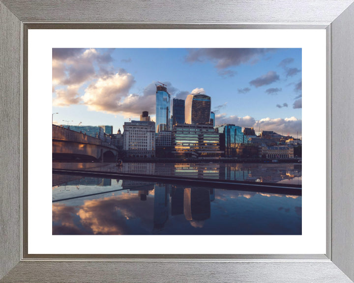 The Walkie Talkie building reflections London Photo Print - Canvas - Framed Photo Print - Hampshire Prints