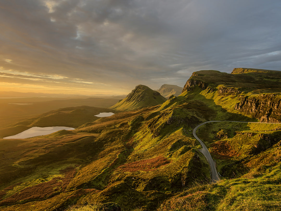 Isle of Skye Hills at sunset Photo Print - Canvas - Framed Photo Print - Hampshire Prints