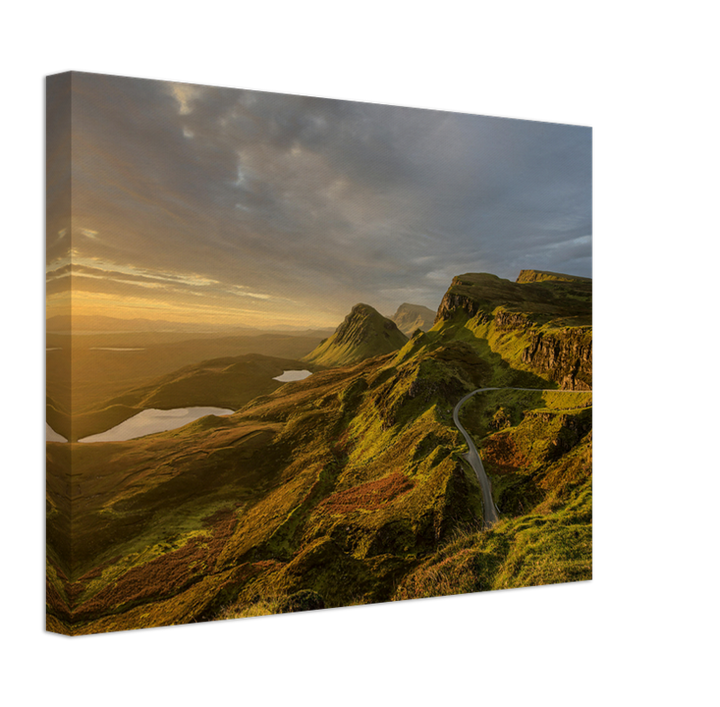 Isle of Skye Hills at sunset Photo Print - Canvas - Framed Photo Print - Hampshire Prints