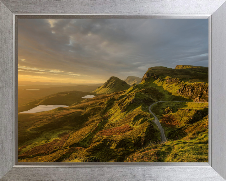 Isle of Skye Hills at sunset Photo Print - Canvas - Framed Photo Print - Hampshire Prints