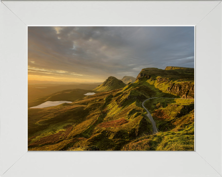 Isle of Skye Hills at sunset Photo Print - Canvas - Framed Photo Print - Hampshire Prints