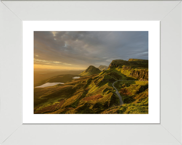 Isle of Skye Hills at sunset Photo Print - Canvas - Framed Photo Print - Hampshire Prints