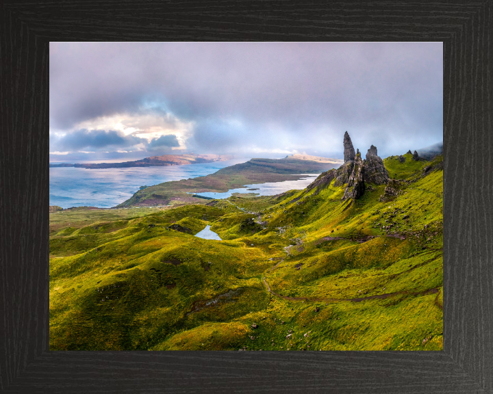 old man of storr Isle of Skye Scotland Photo Print - Canvas - Framed Photo Print - Hampshire Prints