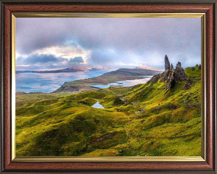 old man of storr Isle of Skye Scotland Photo Print - Canvas - Framed Photo Print - Hampshire Prints