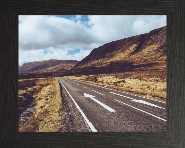 Road to Glencoe Scotland Photo Print - Canvas - Framed Photo Print - Hampshire Prints