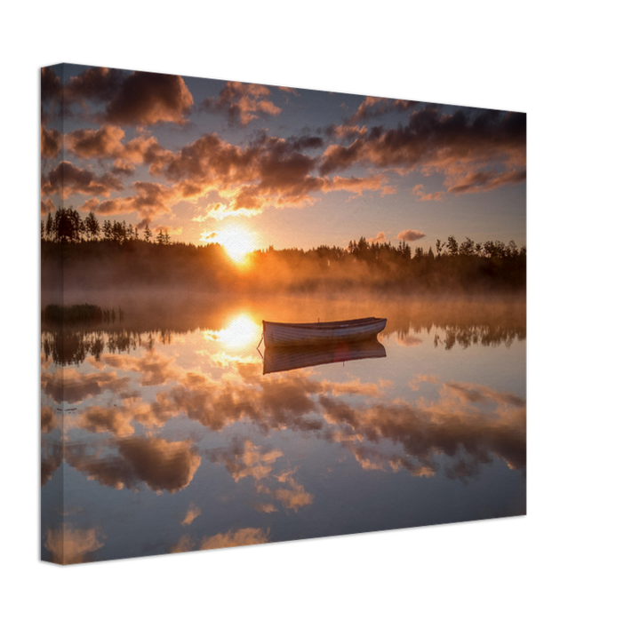 Loch Rusky Scotland Reflections Photo Print - Canvas - Framed Photo Print - Hampshire Prints