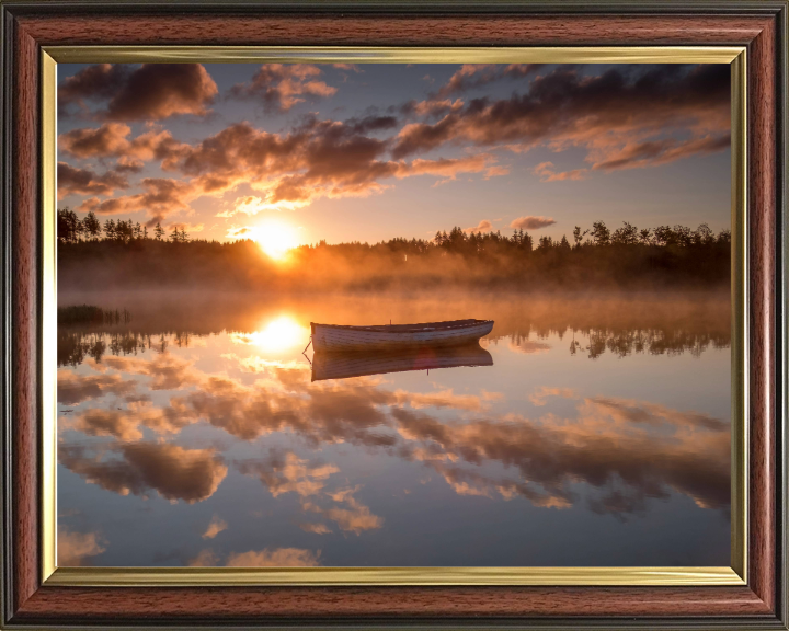 Loch Rusky Scotland Reflections Photo Print - Canvas - Framed Photo Print - Hampshire Prints