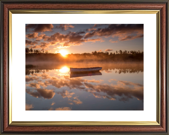 Loch Rusky Scotland Reflections Photo Print - Canvas - Framed Photo Print - Hampshire Prints