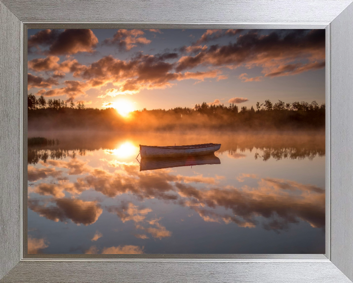 Loch Rusky Scotland Reflections Photo Print - Canvas - Framed Photo Print - Hampshire Prints