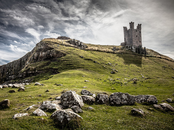 Dunstanburgh Castle Northumberland Photo Print - Canvas - Framed Photo Print - Hampshire Prints