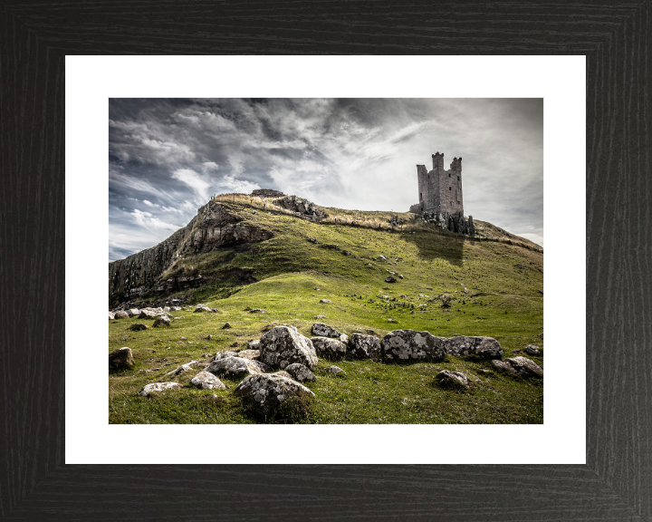 Dunstanburgh Castle Northumberland Photo Print - Canvas - Framed Photo Print - Hampshire Prints