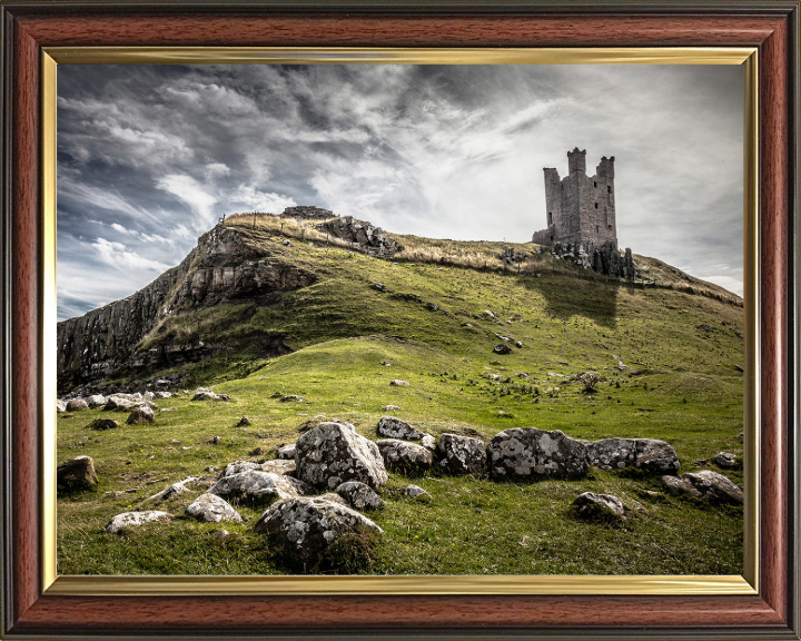 Dunstanburgh Castle Northumberland Photo Print - Canvas - Framed Photo Print - Hampshire Prints