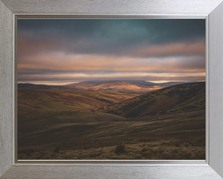 The Cheviot Northumberland at sunset Photo Print - Canvas - Framed Photo Print - Hampshire Prints