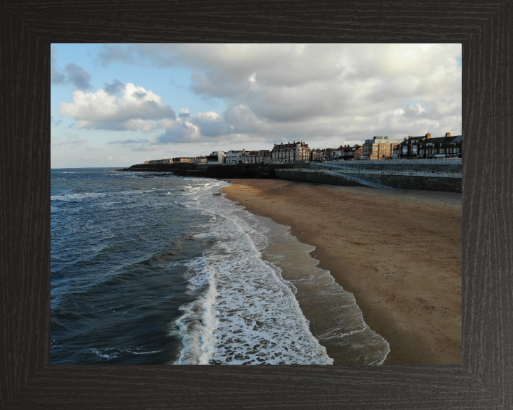 Whitley Bay beach northumberland Photo Print - Canvas - Framed Photo Print - Hampshire Prints