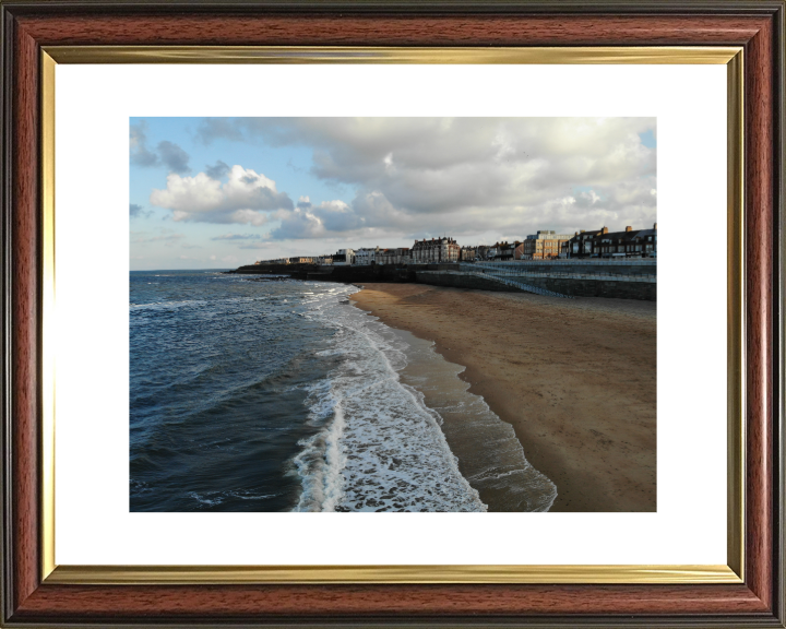 Whitley Bay beach northumberland Photo Print - Canvas - Framed Photo Print - Hampshire Prints