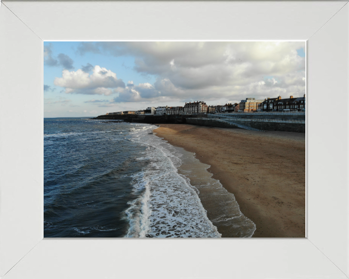 Whitley Bay beach northumberland Photo Print - Canvas - Framed Photo Print - Hampshire Prints