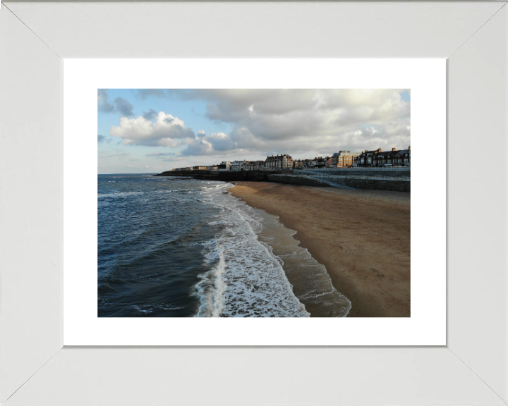 Whitley Bay beach northumberland Photo Print - Canvas - Framed Photo Print - Hampshire Prints