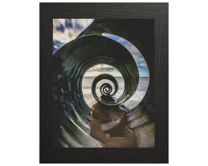 Marys Shell Cleveleys beach Lancashire Photo Print - Canvas - Framed Photo Print - Hampshire Prints