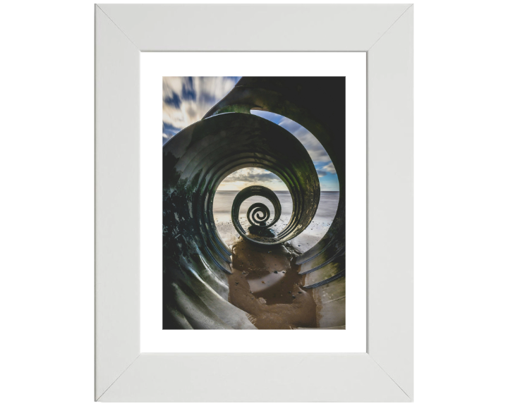 Marys Shell Cleveleys beach Lancashire Photo Print - Canvas - Framed Photo Print - Hampshire Prints