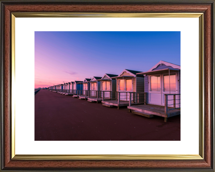 lytham st annes Lancashire beach huts Photo Print - Canvas - Framed Photo Print - Hampshire Prints