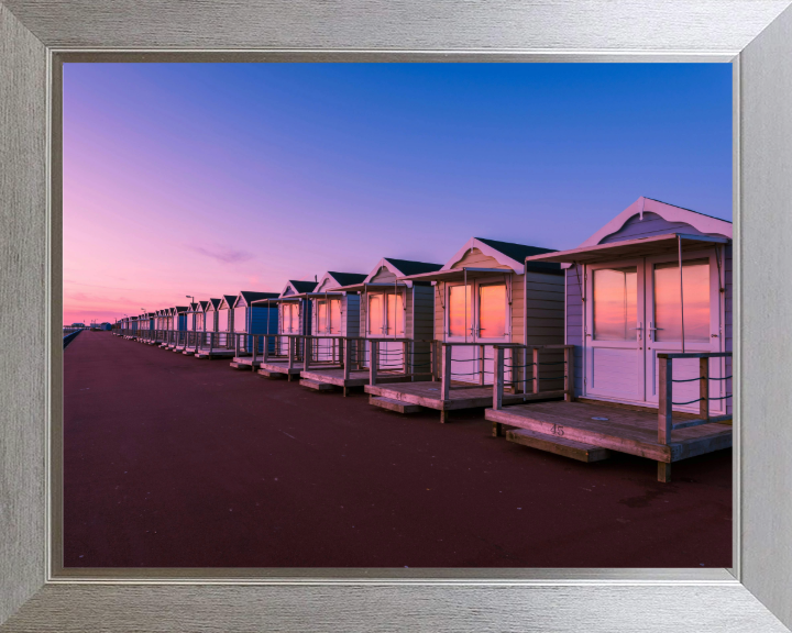 lytham st annes Lancashire beach huts Photo Print - Canvas - Framed Photo Print - Hampshire Prints