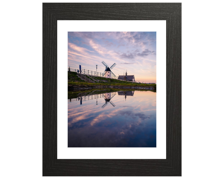 windmill at sunset Lytham Saint Annes Lancashire Photo Print - Canvas - Framed Photo Print - Hampshire Prints