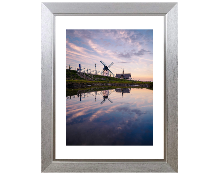 windmill at sunset Lytham Saint Annes Lancashire Photo Print - Canvas - Framed Photo Print - Hampshire Prints