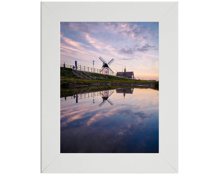 windmill at sunset Lytham Saint Annes Lancashire Photo Print - Canvas - Framed Photo Print - Hampshire Prints