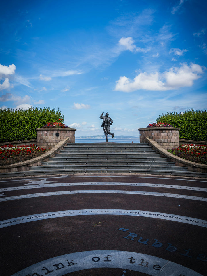 Eric morecambe statue morecambe Lancashire Photo Print - Canvas - Framed Photo Print - Hampshire Prints