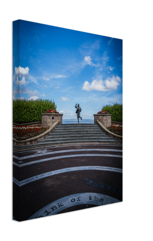 Eric morecambe statue morecambe Lancashire Photo Print - Canvas - Framed Photo Print - Hampshire Prints