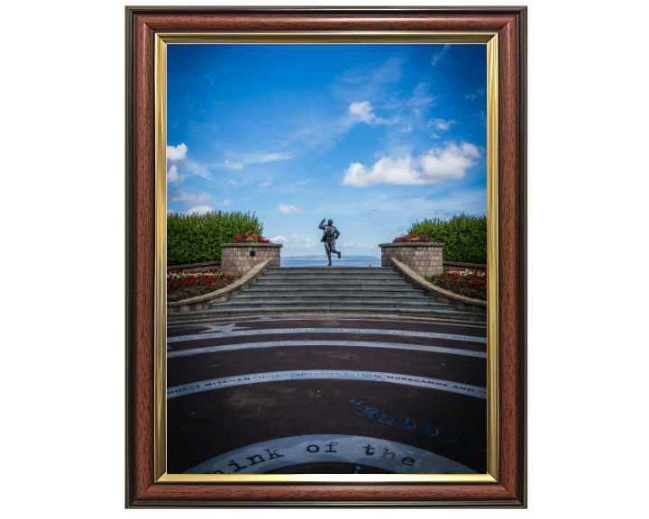 Eric morecambe statue morecambe Lancashire Photo Print - Canvas - Framed Photo Print - Hampshire Prints