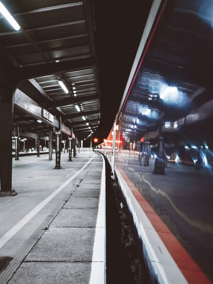 Preston train station Lancashire Photo Print - Canvas - Framed Photo Print - Hampshire Prints