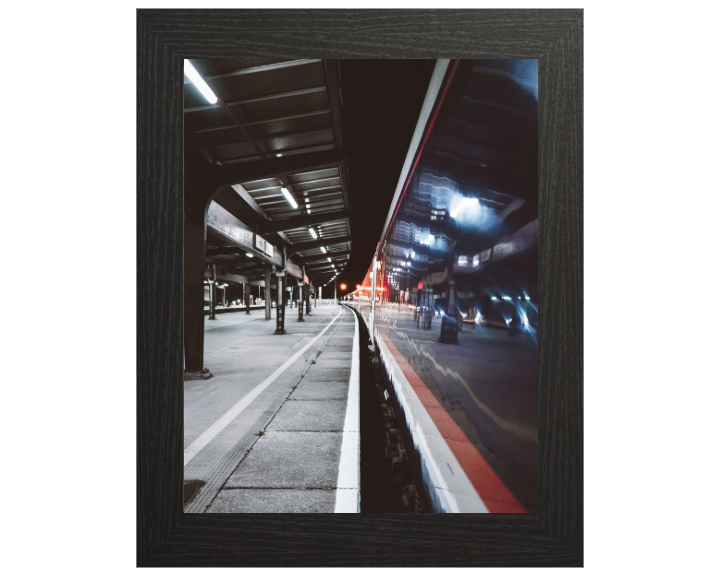 Preston train station Lancashire Photo Print - Canvas - Framed Photo Print - Hampshire Prints