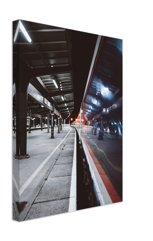 Preston train station Lancashire Photo Print - Canvas - Framed Photo Print - Hampshire Prints