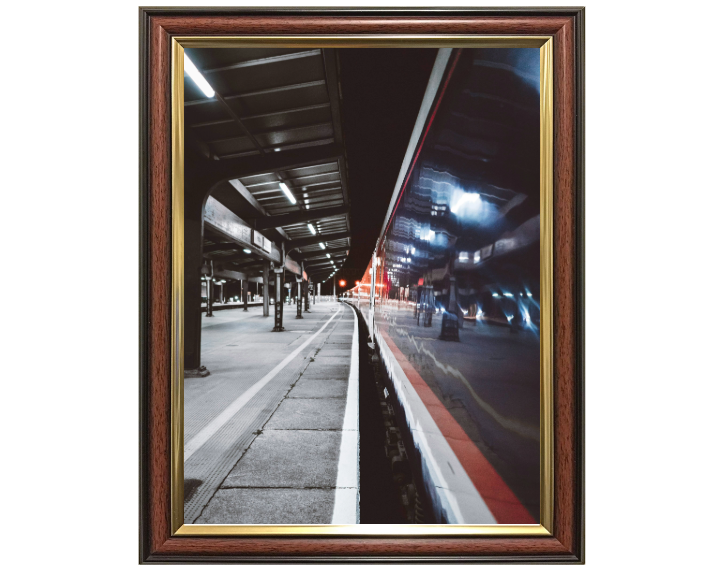 Preston train station Lancashire Photo Print - Canvas - Framed Photo Print - Hampshire Prints