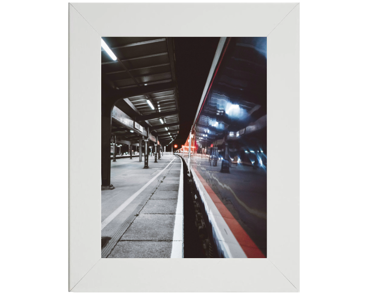 Preston train station Lancashire Photo Print - Canvas - Framed Photo Print - Hampshire Prints