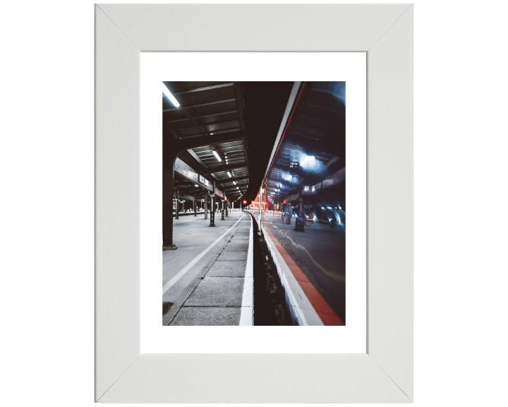 Preston train station Lancashire Photo Print - Canvas - Framed Photo Print - Hampshire Prints