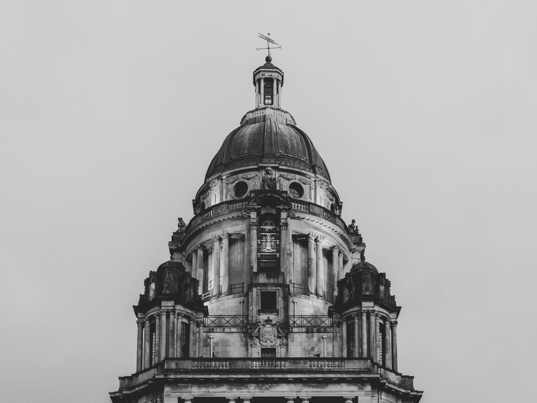 The Ashton Memorial Lancaster black and white Photo Print - Canvas - Framed Photo Print - Hampshire Prints