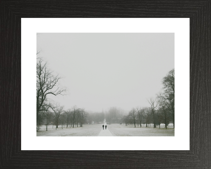 snow covered Towneley Park Burnley Lancashire Photo Print - Canvas - Framed Photo Print - Hampshire Prints