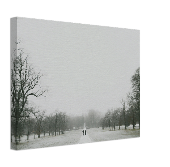 snow covered Towneley Park Burnley Lancashire Photo Print - Canvas - Framed Photo Print - Hampshire Prints