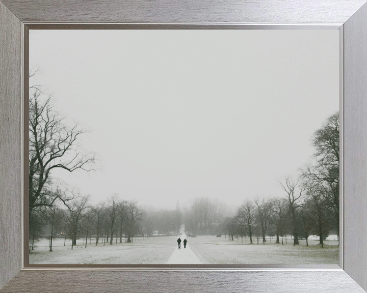 snow covered Towneley Park Burnley Lancashire Photo Print - Canvas - Framed Photo Print - Hampshire Prints