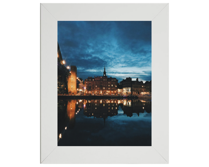 Tyne Bridge, Gateshead at dusk Photo Print - Canvas - Framed Photo Print - Hampshire Prints