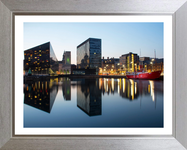Liverpool albert dock reflections Photo Print - Canvas - Framed Photo Print - Hampshire Prints