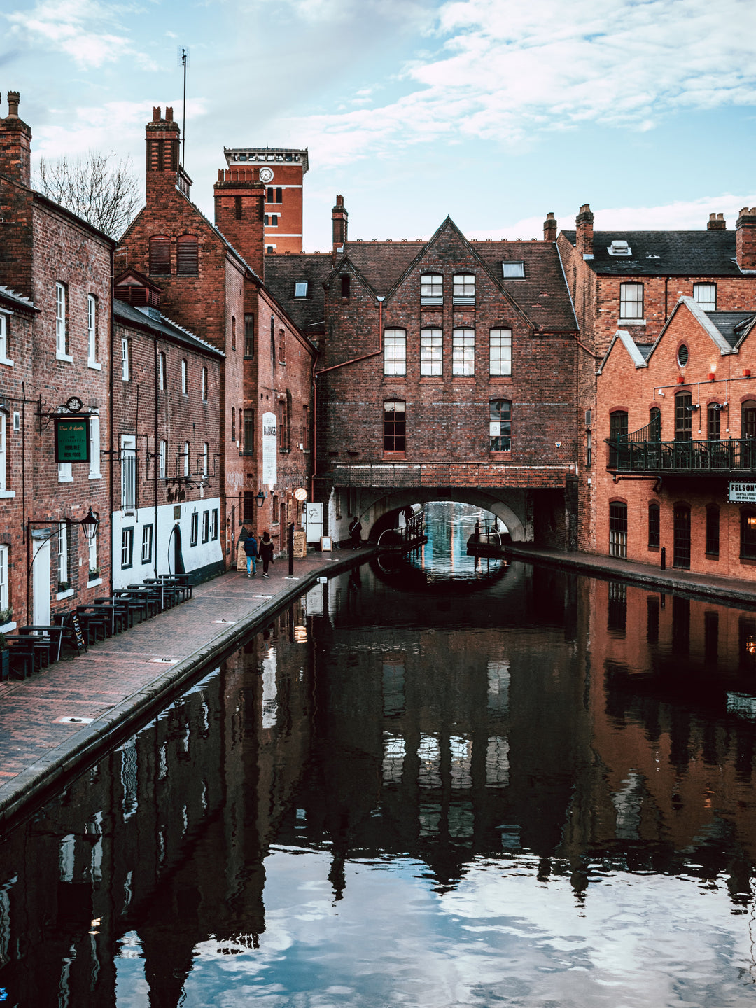 Birmingham Canals The Midlands Photo Print - Canvas - Framed Photo Print - Hampshire Prints