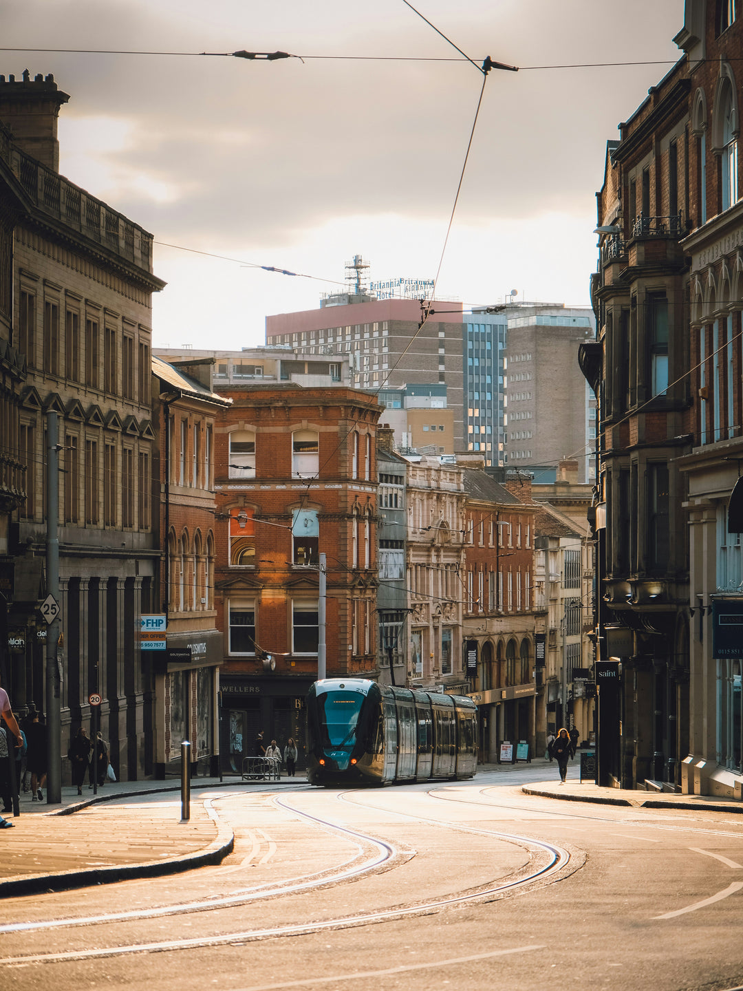 Nottingham city centre Photo Print - Canvas - Framed Photo Print - Hampshire Prints