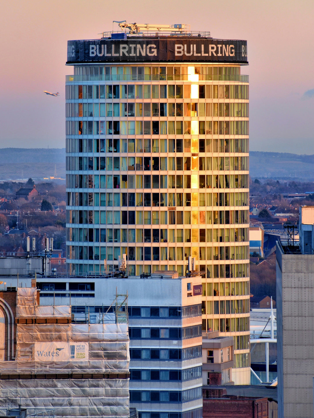 Birmingham Bullring at sunset Photo Print - Canvas - Framed Photo Print - Hampshire Prints