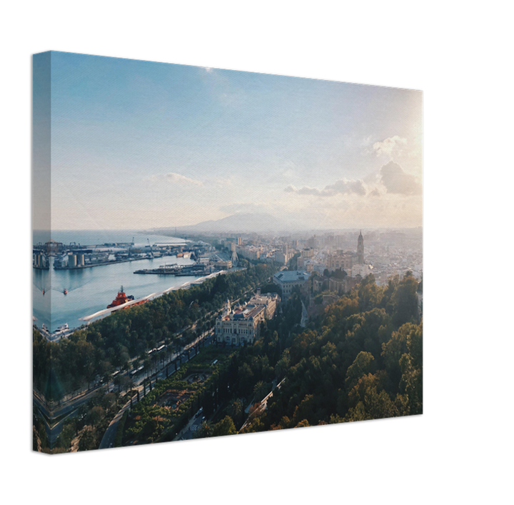 Malaga Spain from above Photo Print - Canvas - Framed Photo Print - Hampshire Prints