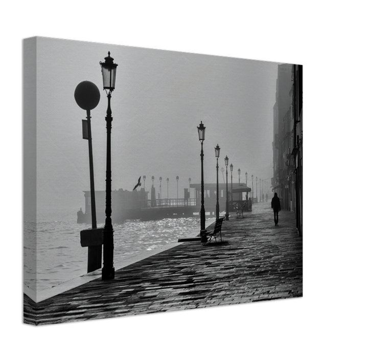 Venice Italy black and white Photo Print - Canvas - Framed Photo Print - Hampshire Prints