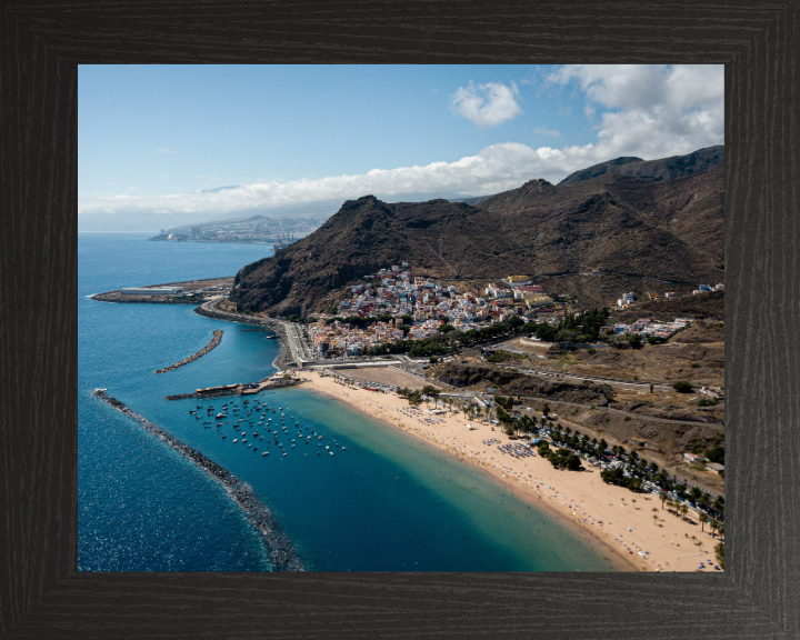 San Andres tenerife Spain from above Photo Print - Canvas - Framed Photo Print - Hampshire Prints