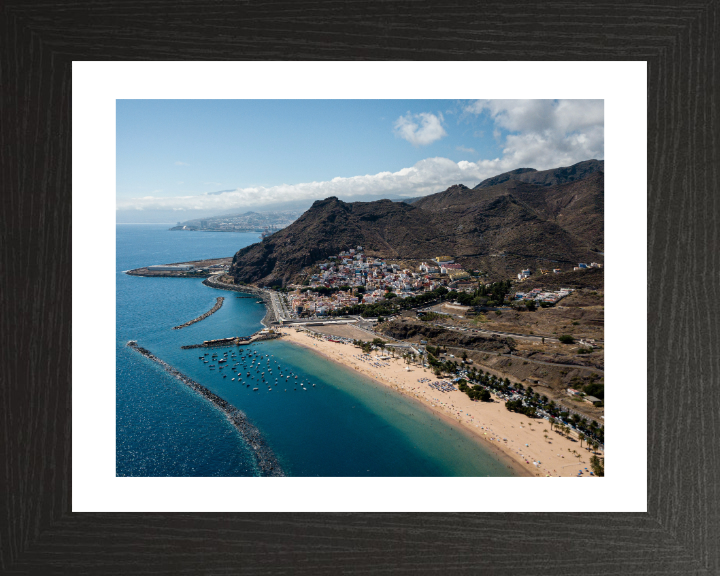 San Andres tenerife Spain from above Photo Print - Canvas - Framed Photo Print - Hampshire Prints